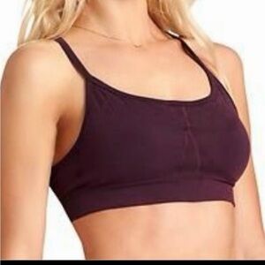 Athleta Deep Plum Sports Bra